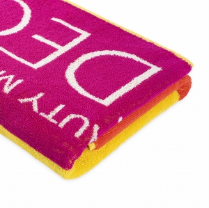 Ręczniki reklamowe - kolorowo tkane - przykładowa realizacja 3